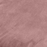 Point Recycled Velvet Pouf Ottoman - Rose Quartz velvet fabric