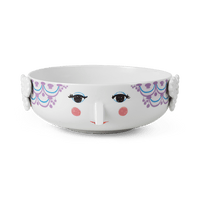 Bjørn Wiinblad Eva Bowl, Purple, Ø: 9.4" By Bjorn Wiinblad