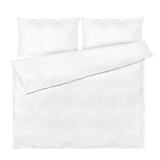 JUNA Bæk&Bølge Duvet Cover Set, White/White King By JUNA