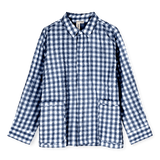 JUNA Bianca Lounge Shirt, Dark Blue/White S/M By JUNA
