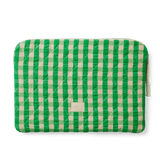 JUNA Pondus Laptop Bag, Green/Sand By JUNA