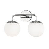 Paige Bath and Vanity Light - Polished Nickel