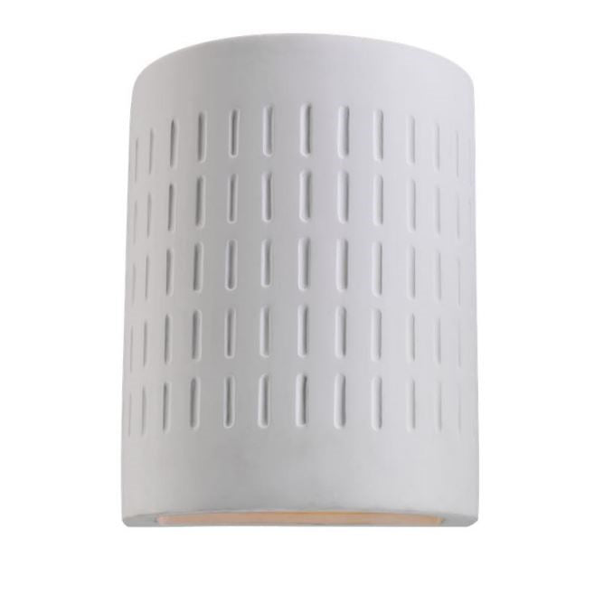 Paintable Ceramic Outdoor Wall Lantern