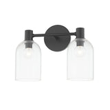 Paisley Bath and Vanity Light - Soft Black