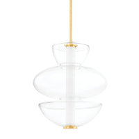 Palermo Pendant - Aged Brass by Hudson Valley