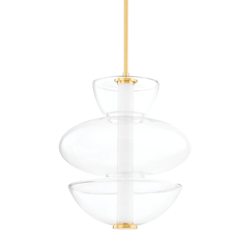 Palermo Pendant - Aged Brass by Hudson Valley