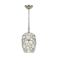 Palla Mini Chandelier 8.5'' Antique Silver