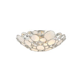 Palla Semi Flush Mount 16'' Antique Silver