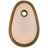 Palmea Wall Sconce Large Aged Brass By Avenue Lighting