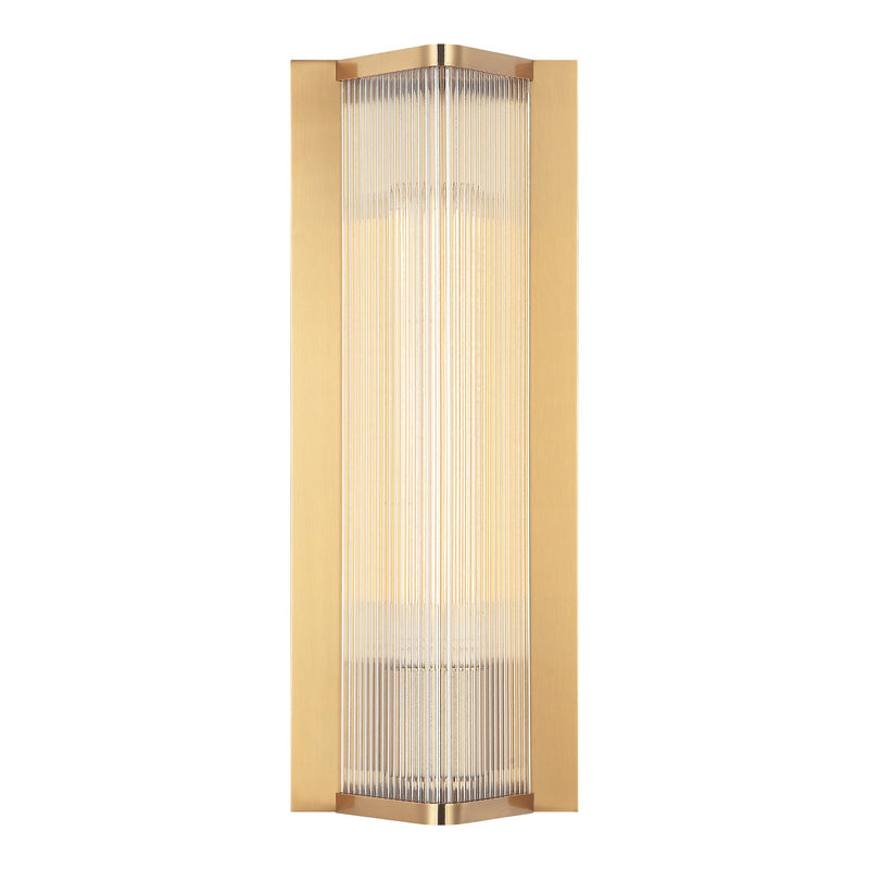 Palmira Wall Sconce Aged Gold Brass