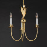 Paloma Chandelier Gold Leaf by Maxim Lighting