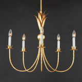 Paloma Chandelier Gold Leaf by Maxim Lighting