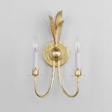 Paloma Wall Sconce Gold Leaf by Maxim Lighting