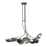 Pangea Linear Chandelier - Natural Iron