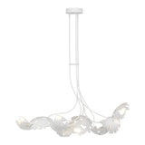 Pangea Linear Chandelier - White