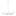 Pangea Linear Chandelier - White