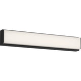 Panna Led Vanity Light — 18 Inch, Midnight Black