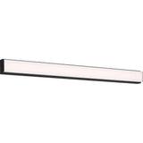 Panna Led Vanity Light — 36 Inch, Midnight Black