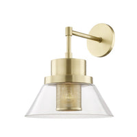 Paoli Wall Sconce - Aged Brass by Hudson Valley