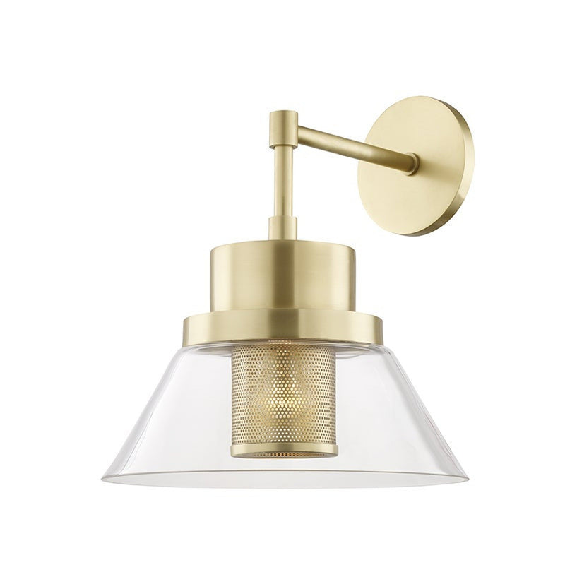 Paoli Wall Sconce - Aged Brass by Hudson Valley