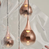 Paopao P12 Chandelier, Finish: Layared Copper