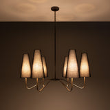 Para Chandelier - Antique Brass