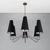 Para Chandelier Antique_Brass_Black
