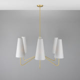Para Chandelier - Satin Brass