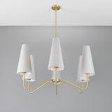 Para Chandelier - Satin Brass