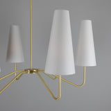 Para Chandelier - Satin Brass