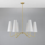 Para Chandelier Satin_Brass_Black