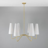 Para Chandelier Satin_Brass_Black