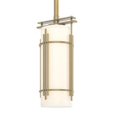 Paralline Mini Pendant in Modern Brass by Hubbardton Forge