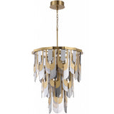 Paramount Chandelier Medium By Avenue Lighting - Front View