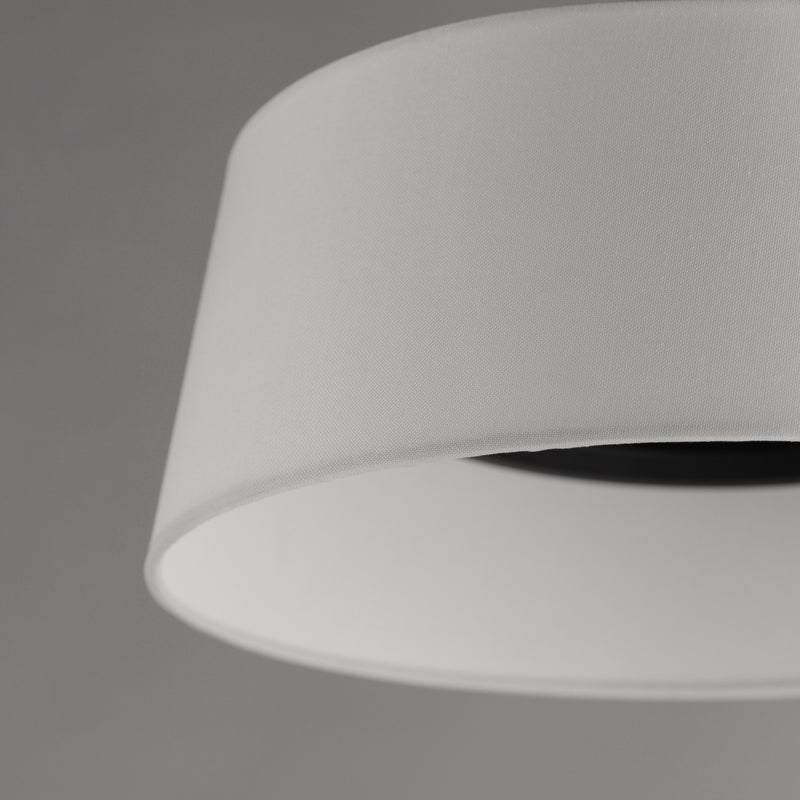 Paramount Flush Mount Small Black By Maxim Lighting Detailed View