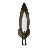 Parasol Wall Sconce, shown in Dark Smoke, by Hubbardton Forge
