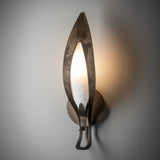 Parasol Wall Sconce detail in Dark Smoke, by Hubbardton Forge