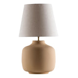Paraty Table Lamp By Geo Contemporary, Color: Cappuccino