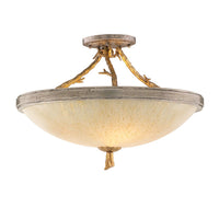 Parc Royale Semi Flush by Corbett