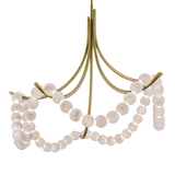 Parel LED Chandelier By Aged Brass Modern Forms
