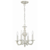 Paris Market Chandelier 13.5" Antique White