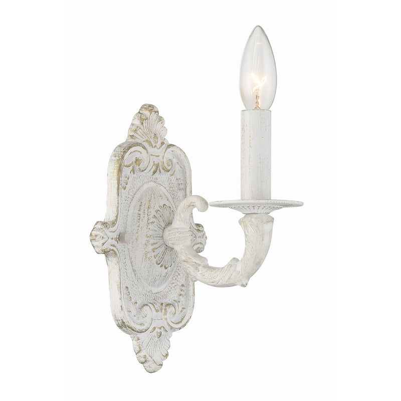 Paris Market Sconce 5'' Antique White