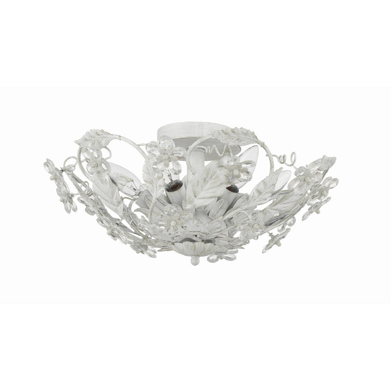 Paris Market Semi Flush Mount 16'' Antique White