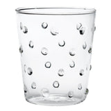 Party Tumbler set of 6 Clear Dots By Zafferano
