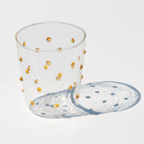 Party Tumbler set of 6 Yellow Dots By Zafferano-Lifestyle View