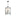Passage 3-Light Pendant, shown in Sterling, Frosted Glass, by Hubbardton Forge
