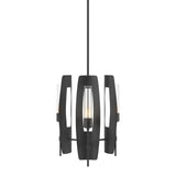 Passage 3-Light Pendant in Black, Clear Glass by Hubbardton Forge