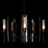 Passage 5-Light Circular Pendant detail, by Hubbardton Forge