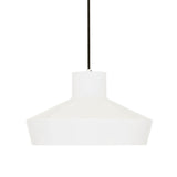 Passion Pendant White & Brushed Brass