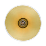 Passion Pendant - White & Powder Coated Chrome